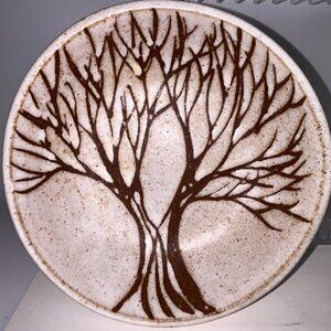 Anderson Design Studio Tree Pottery Bowl 7.5" MCM Signed AD "The Grail New York"